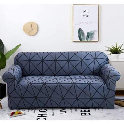 50Plaid Sofa Cover Stretch All-inclusive Sofa Cover for Living Room Furniture Cover Sofa Slipcover Couch Cover 1/2/3/4-seater