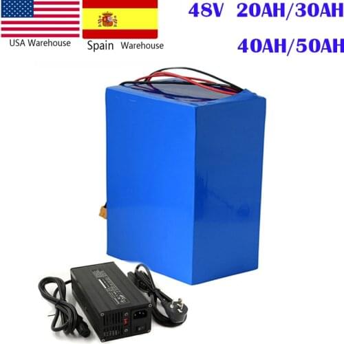 Batterie 48v 50ah 2000w bafang 750w 1000w electric bike battery batterie velo electrique аккумулятор 48v