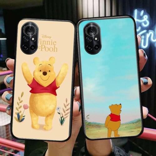 Special Case Winnie Clear Phone Case For Huawei Honor 20 10 9 8A 7 5T X Pro Lite 5G Black Etui Coque Hoesjes Comic Fash design