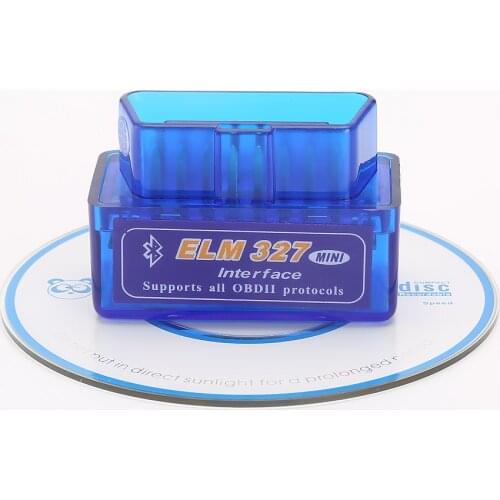 Super Mini Elm327 Bluetooth OBD2 V1.5 Elm 327 V 1.5 OBD 2 Car Diagnostic-Tool Scanner Elm-327 OBDII Adapter Auto Diagnostic Tool