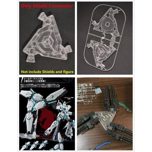 EffectsWings 3-Shields Connector for 1/60 PG RX-0 Unicorn / Banshee / Phenex