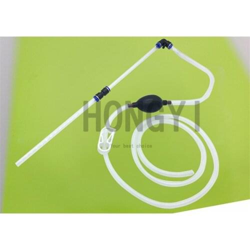 HONGYI 1 piece fish tank water changer sand washing machine pumping pipe siphon manual suction device aquarium cleaning tool