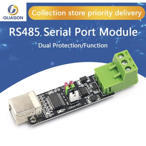 Double Protection USB to 485 Module FT232 Chip USB to TTL/RS485 Double Function USB 2.0 to TTL RS485 Serial Converter Adapter
