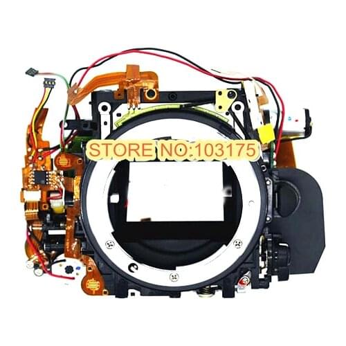 Original Mirror Box Front Body Bayonet Mount Frame Aperture Motor Diphragm Drive Unit For Nikon D600 D610 Camera+Shutter