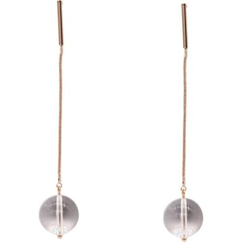 99CARATS SUMNI Romantic and magnificent Crystal Ball Earrings cute fun pictures collection brand Earring For Women Free Shipping