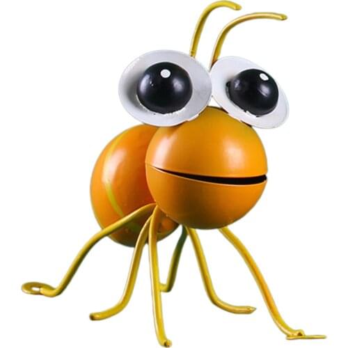 Creative Ant Shape Wine Rack Bottle Holder Countertop Centerpiece Free Standing Yard Porch Lawn Statue Landscaping Decor