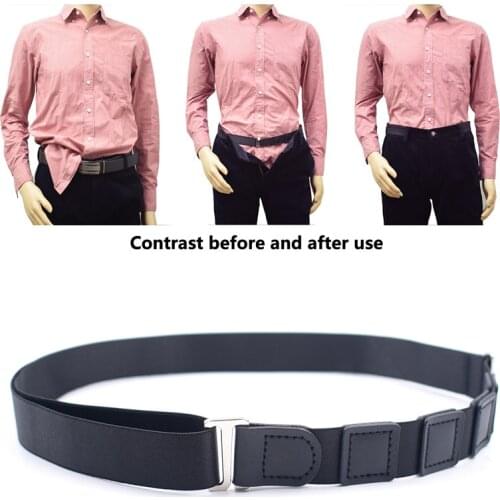 1PC Near Shirt-Stay Best Shirt Stays Unisex Shirt Tucked Cummerbunds For Locking Clamps Shirt Suspenders 2019 New Drop Ship