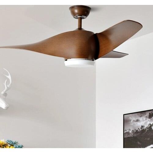 52 Inch Ceiling Fan Lamp With Light Nordic Led Ceiling Fans With Remote Control Fan Lamp Ventilador De Techo