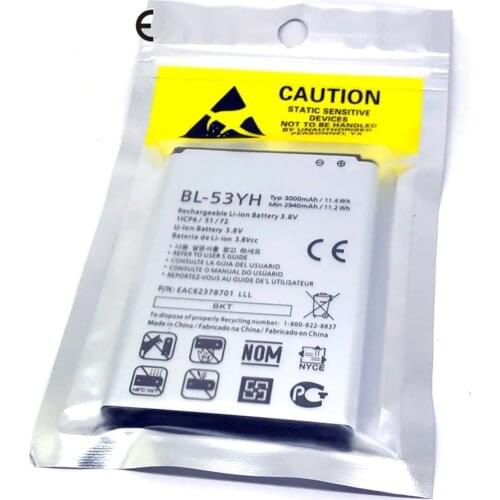 Battery Bl-53Yh Original For Lg G3 Optimus G3 D830 D850 D851 D855