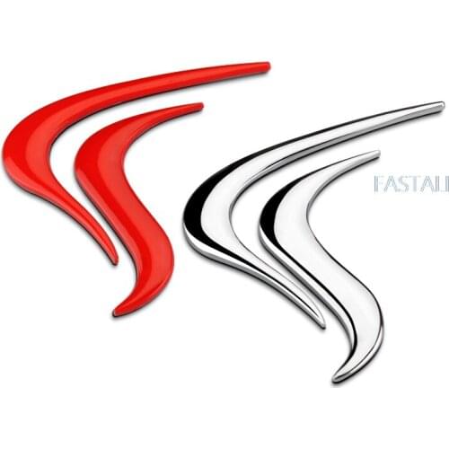 For MITSUBISHI lancer lancerex EVO metal 3D stereo car stickers flame body stickers flame logo Car decoration accessories