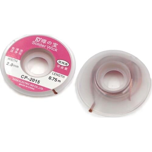 Soldering wick wire Designer New 2.0mm New Useful Desoldering Braid Solder Remover Wick cp2015