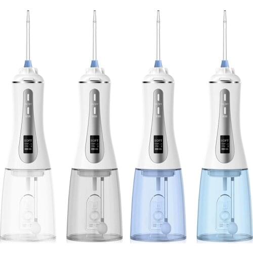 Hot Sale Water Flosser Dental Cleaning Device New LCD Oral Irrigator For Teeth Houshold Teeth Whitening Tool 350ML water tank