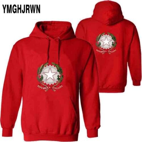 ITALY male pullover custom made name number ita sweatshirt nation flag italian country italia college print photo text clothes