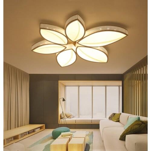 Leaves Ceiling Light Modern Surface Mounted LED Celing lamp Minimalist Leaf Designer Lamp Acrylic+Hardware LED Ceiling lamp