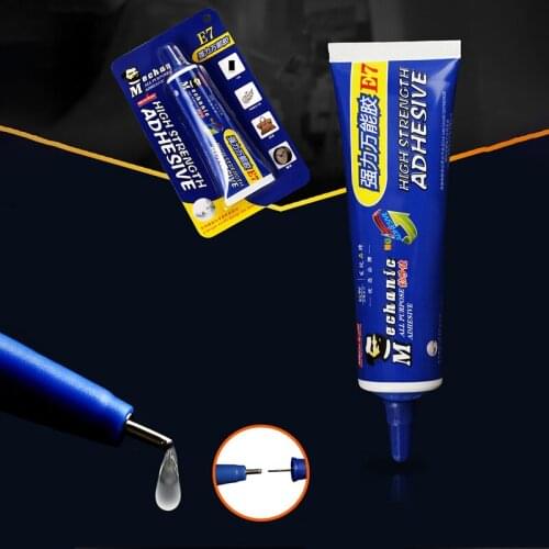 Mechanic E7 50ML Phone Touch LCD Screen glue Multipurpose Adhesive Jewelry Rhinestone Crafts DIY Liquid Glue Spot Drill Glue