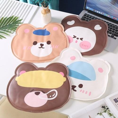 Cartoon Cute Ice Cushion Breathable And Moisture-Proof Special-Shaped Ice Cushion Summer Cool Nap Pad Computer Cooling Pad