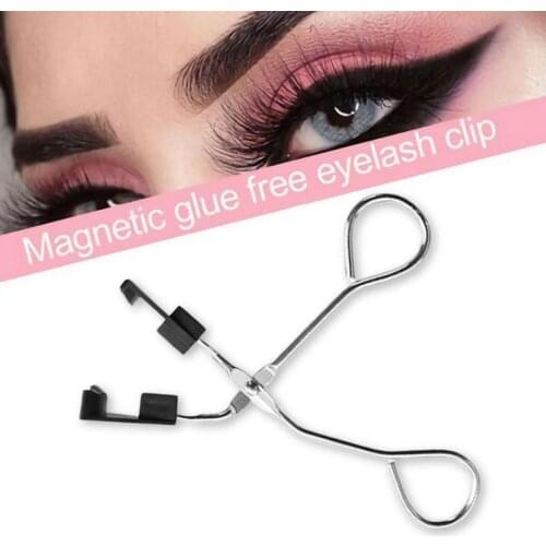 Handmade Reusable Lashes 1 Set Magnetic Eyelashes Clips Set Magnetic Eyelashes Applicator No Glue Need Easy Apply Eyelashes