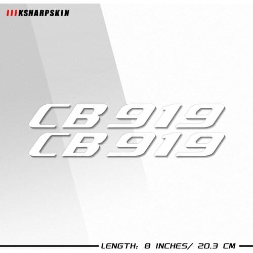 Motorcycle sticker accessories Fuel tank Wheels helmet Reflective MOTO sign personality decoration stick for HONDA CB919 cb 919