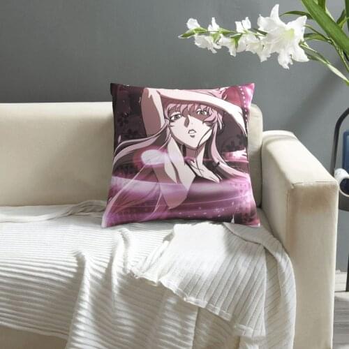 Yuno Gasai pillowcase printed cushion cover sofa waist pillow pillow cover