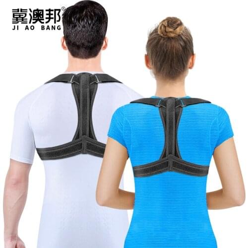 Adjustable Clavicle Posture Corrector Men Women Upper Back Brace Shoulder Lumbar Support Belt Corset Posture Correction