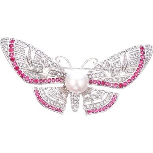 SHEFLY Butterfly Brooches For Clothes
