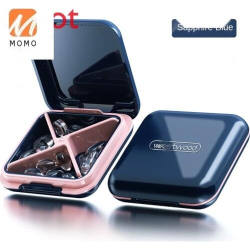 Japan Small Medicine Box Portable Small Mini 7 Days Large Capacity Dispenser Portable Tablet Medicine Split Storaging Box