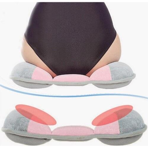 Women Cotton Cushion Comfortable Yoga Home Office Seat Mat Health Beauty Hip Cushion Chair Pad