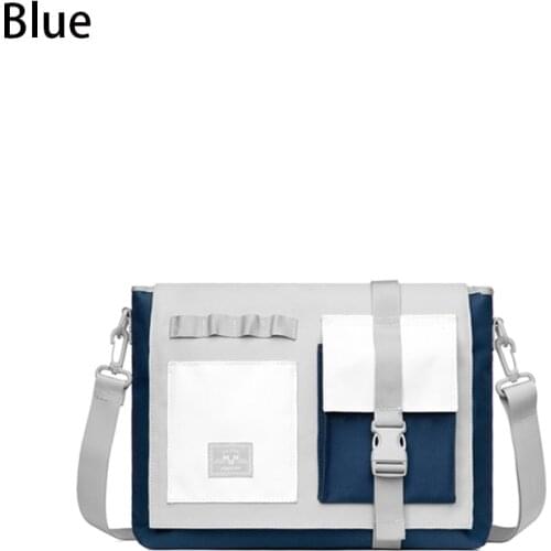 Mah Messenger Crossbody Bag Women Ins Casual Shoulder Bag Simple And Versatile Tooling Single Shoulder Travel Bags For Girl