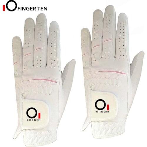 Womens Ladies Golf Rain Gloves 2 Pack Left Right Hand Wet Hot Cool Grip Fit XS Small Medium Large XL