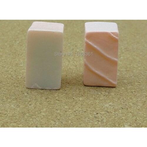 1pcs/lot resin flat back pink stripe chocolate 16mm Cabochons Jewelry Mobile Phone Hairpin Headwear DIY Accessories B306-3