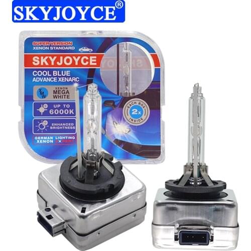 SKYJOYCE 2PCS High Bright D8S Xenon HID Car Headlight Bulb Light 4300K 5000K 8000K 6000K 35W 55W D8S Xenon Standard HID Lamps