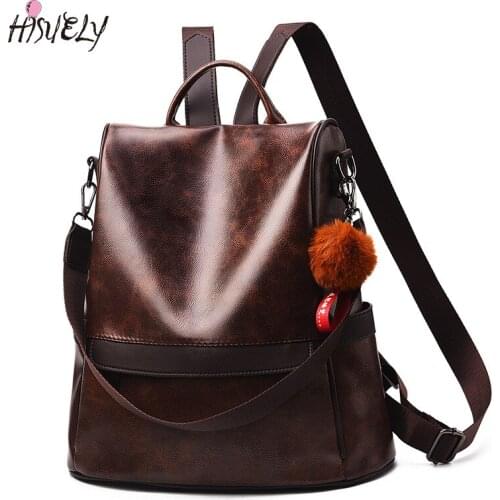 2021 Women PU Leather Backpack School Bags for Teenage Girls Preppy Style Large Capacity Back Pack Rucksack Youth Bagpack