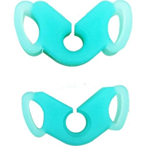 3Pcs/Set Dental Silicone Bite Blocks Dental Mouth Prop Bite Block Cushion Opener Retractor Mouth Gag Dentist Tools