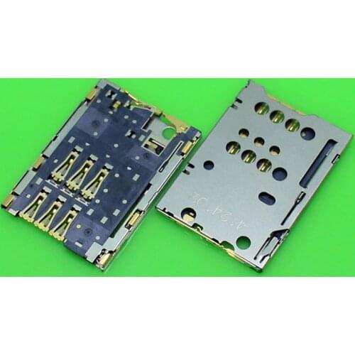 ChengHaoRan 1 Piece new replacement sim card socket For Nokia N8 C7 C7-00 tray slot holder connector.KA-211