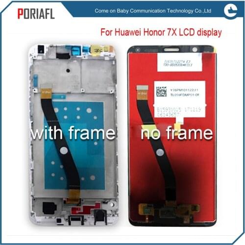 For Honor enjoy 7X lcd Display + Touch Screen Digitizer Assembly with Frame for Honor enjoy 7X BND-AL10