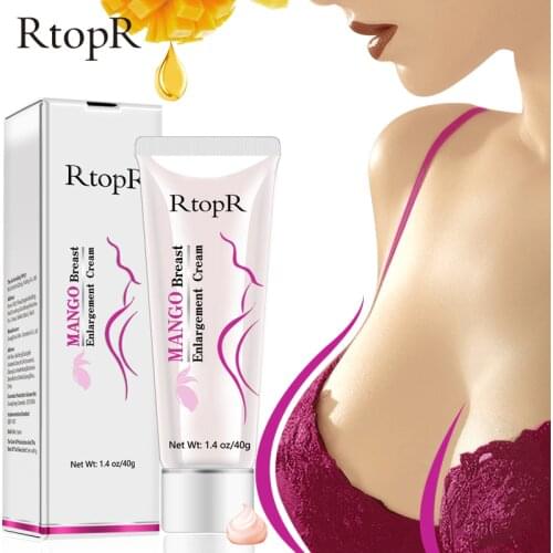 RtopR Breast Enlargement Cream Mango Increase Bust Effective Ful Elasticity Enhancer Growth Firming Lifting Breast Body Cream
