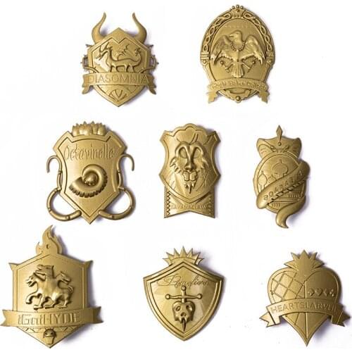 Twisted Wonderland DRACQMA DIASOMNIA SCARABIA IGNIHYDE POMEFIORE OCTAVINELLE DIASOMNIA Arm Badge Cosplay Prop Accessory