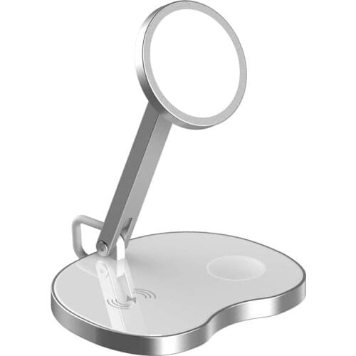 3-in-1 Magnetic Wireless Charger for iPhone 12 Series/IWatch/,Replacement for Apple Charger