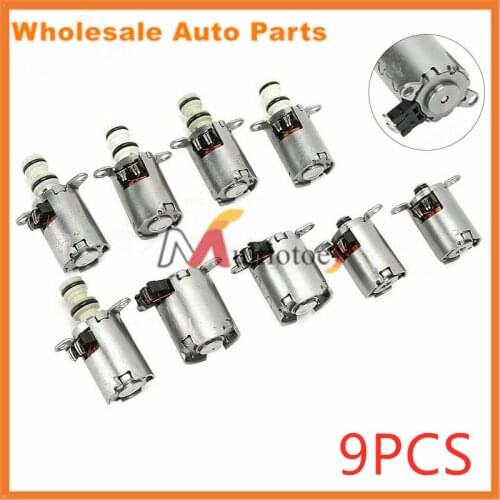 MPS6 6DCT450 Solenoid Valve Automatic Transmission Solenoid Kit 9PCS/SET Fit For FORD VOLVO Remanufactured
