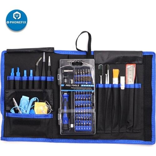 80-IN-1 Precision Screwdriver Set with 56 Magnetic Driver Bits for iPhone Cell Phone Tablet PC Computer Laptop Disassembly Kit
