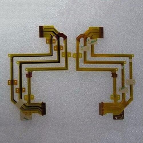 2PCS LCD hinge rotate shaft Flex Cable for Sony DCR-SR32 SR33 SR42 SR52 SR62 SR72 SR82 SR190 SR200 SR290 SR300 Video Camera