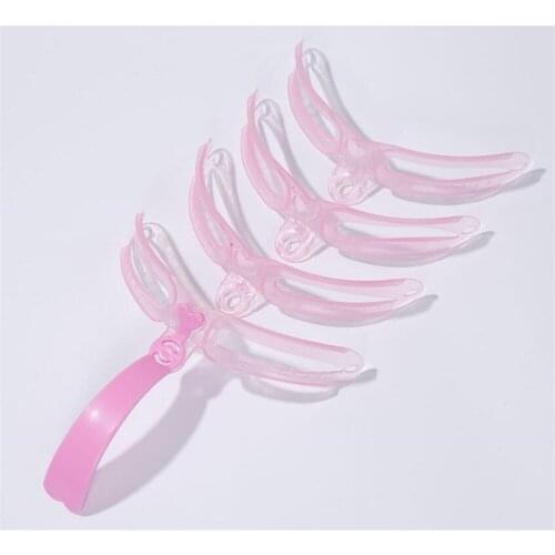 Hot 500 pcs/lot 4 Pieces Reusable Eyebrow model template Eyebrow shaper Defining Stencils makeup tools