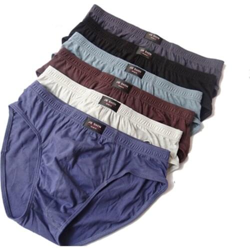 Men Briefs Cotton Underwear Mens Sexy Breathable Brief Pants Comfortable Mens Briefs Underwear Shorts Cueca Male UnderPants