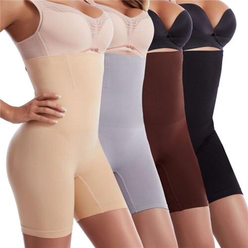 Waist Trainer Butt Lifter Slimming Underwear Body Shaper Shorts Women Tummy Shapewear Weight Loss High Waist Control Panties