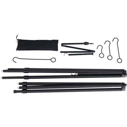 Camping Shelf Hanger Hanging Rack Multi Tools Outdoor Camping Triangular Rack Portable Camping Equipment