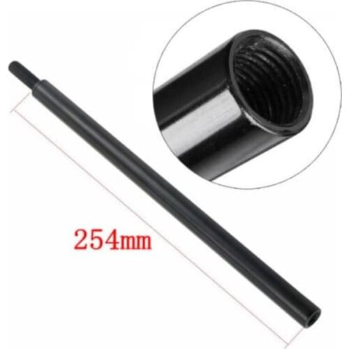 10" Black Shift Knob Extension For Manual Gear Shifter Lever M10x1.5 Extended