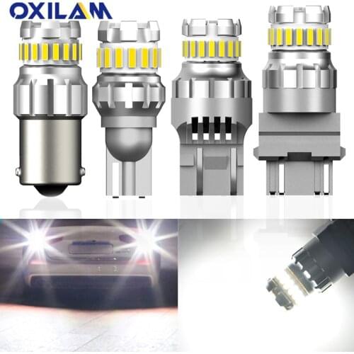 2x BA15S BAY15D PY21W T20 LED 7443 7440 P21W Led 7443 P21/5W 1200LM W21W Car Bulb 1156 W21/5W Auto DRL Light 1157 White 12V Lamp