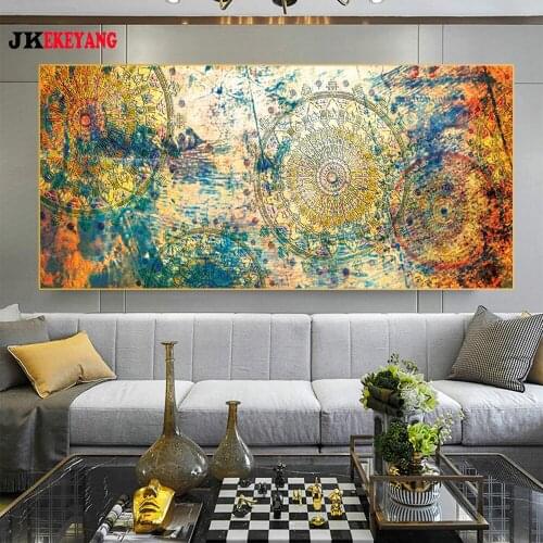 Large 5D Diy diamond painting Mandala flower Diamond Mosaic Rhinestone Embroidery cross stitch Y4117