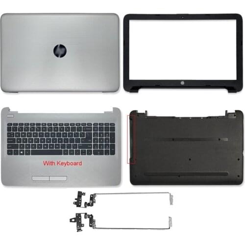 New For HP 250 255 256 G4 15-AC 15-AF TPN-C125 Laptop Back Cover/Front Bezel/Palmrest/Bottom Case/Hinges 813935-001 813930-001