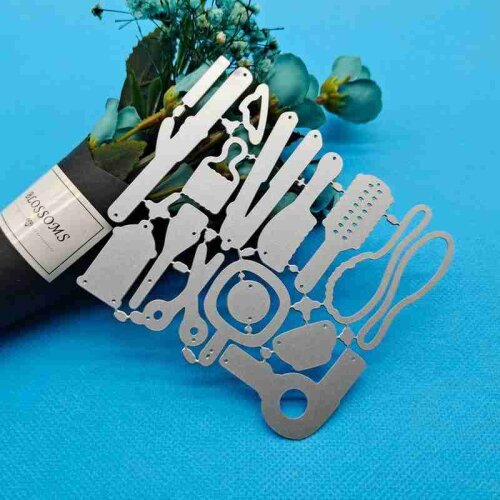 Makeup Tools Cut Die Metal Cutting Dies Mold Leaves Scrapbook Dies Embossing Mould Knife Punch Stencils Craft Blade Paper H3M0